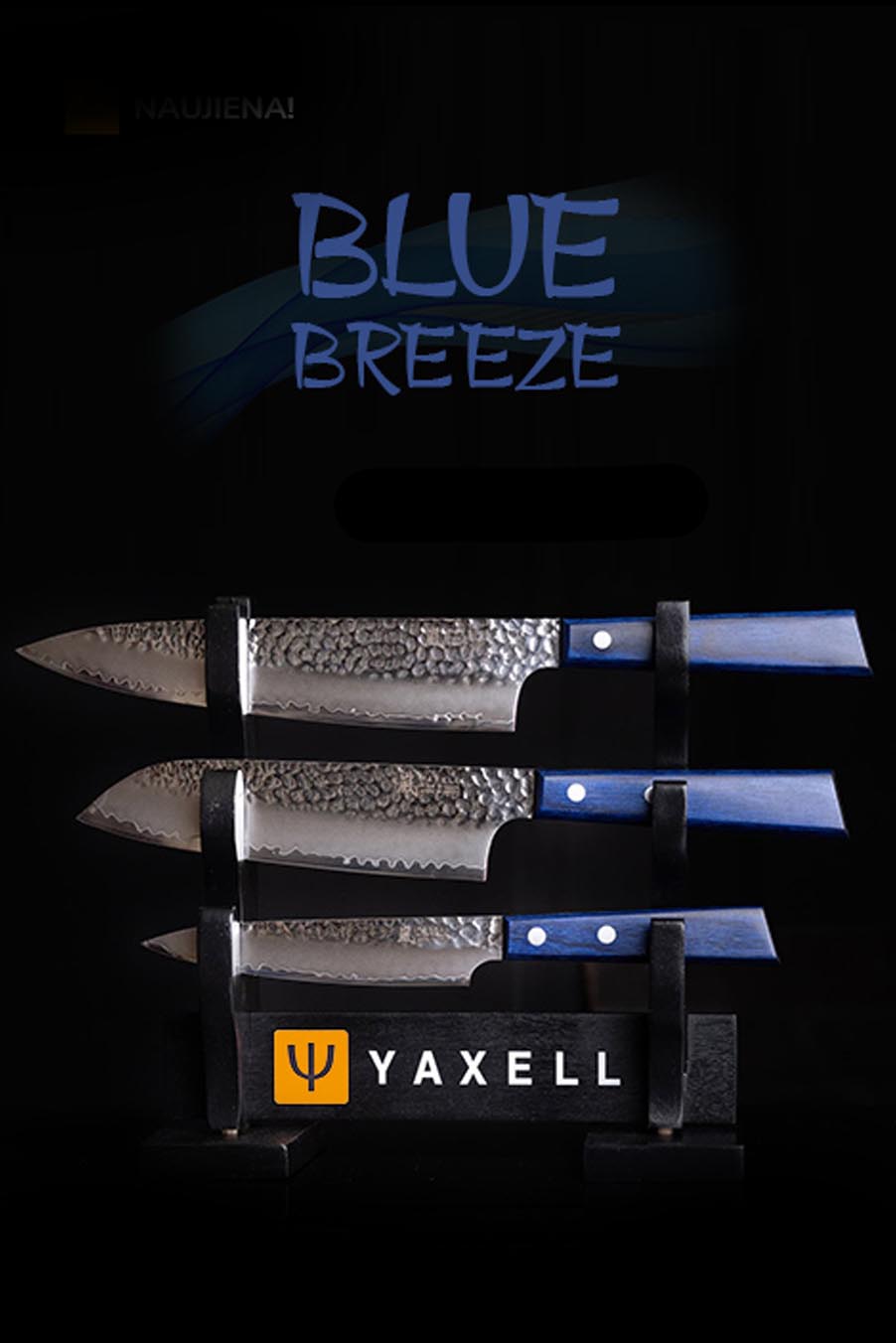 Japonské nože Yaxell Blue Breeze